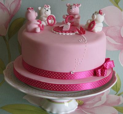 Coco's teddy bears - Cake by Just Because CaKes