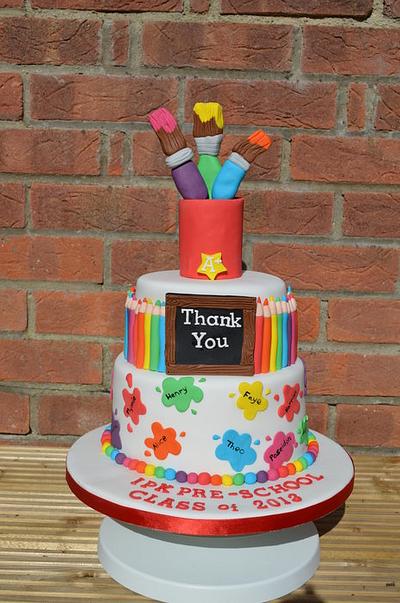 Pre-School Leaving Cake - Cake by Suzi Saunders