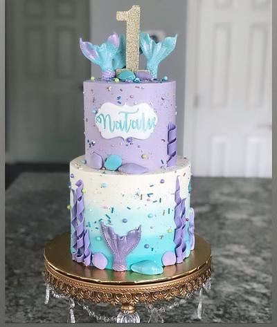 Mermaid Cake - Cake by Monica Medrano