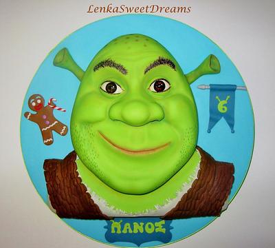 Shrek cake - Cake by LenkaSweetDreams