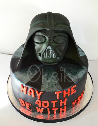 Darth Vader Cake - Cake by Okeik