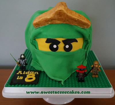 I have no idea what this is.  They tell me this is Ninjago Lloyd - Cake by Sweet Scene Cakes