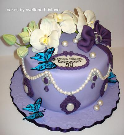 Purple cake - Cake by Svetlana Hristova