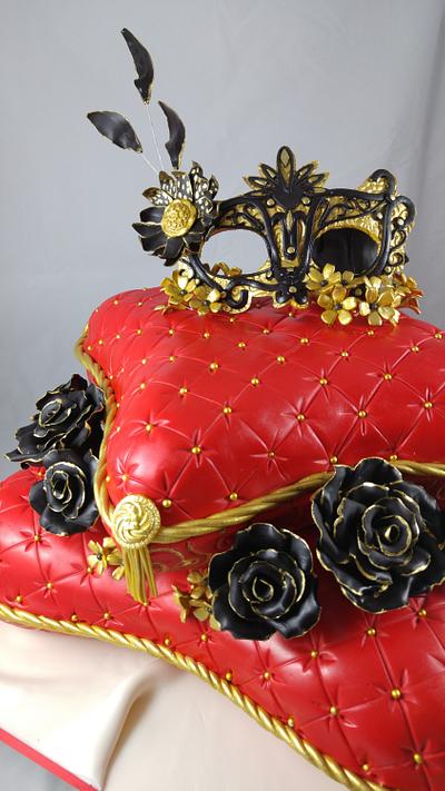 Cushion Cake 7 deadly Sins - Cake by Lisa-Jane Fudge