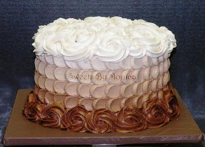 Petals & Roses - Cake by Sweets By Monica