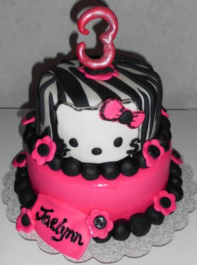 Hello Kitty Birthday Cake :)  - Cake by Carrie Freeman