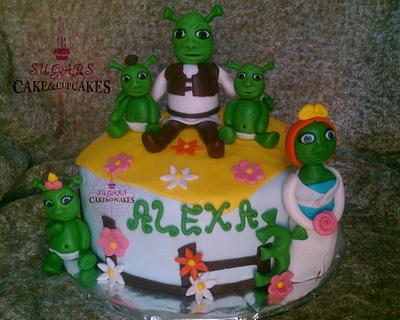 Family Shrek - Cake by SUGARScakecupcakes