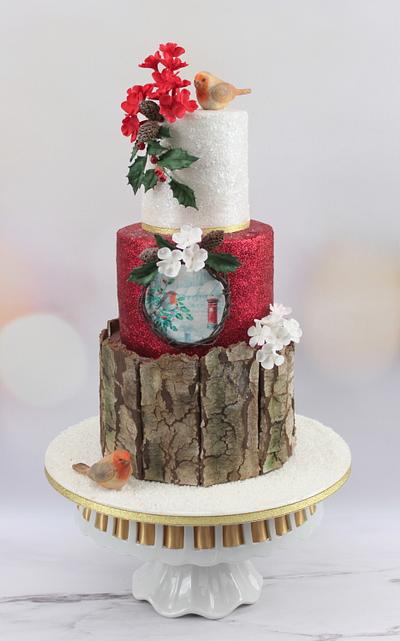 Christmas cake  - Cake by Lynette Brandl