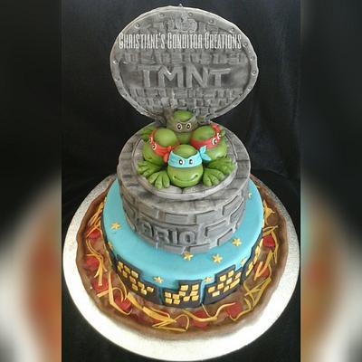 TMNT Cake - Cake by Christiane Offenbächer 