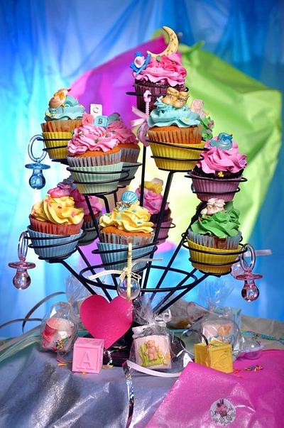 Baby Shower Cupcakes - Cake by Cupcake Cafe Palmira