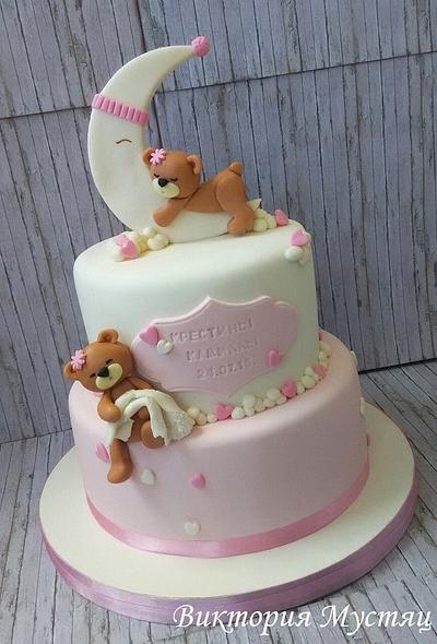 Christening Cake - Cake by Victoria