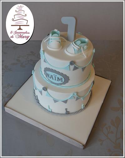 baby boy  - Cake by Ô gourmandises de Mary