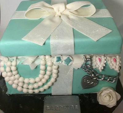 Open Gift Box Cake - Cake by givethemcake