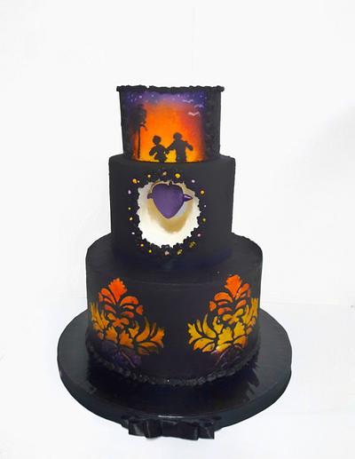 Hollow ceam cake - Cake by Randa Elrawy
