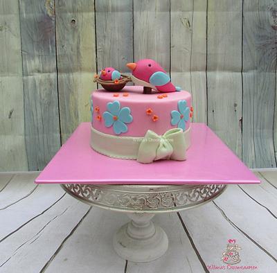 Babyshower - Cake by Wilma's Droomtaarten