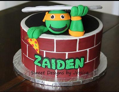 Zaiden's 4th - Cake by SweetdesignsbyJesica