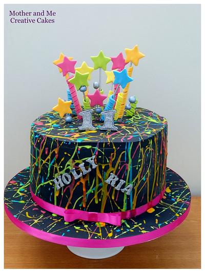 Splat cake! - Cake by Mother and Me Creative Cakes
