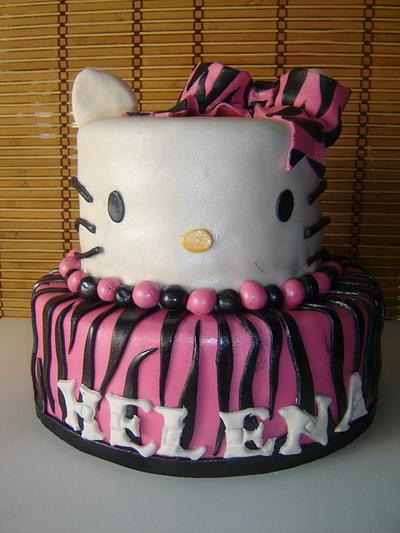 Hello Kitty  - Cake by Katarina