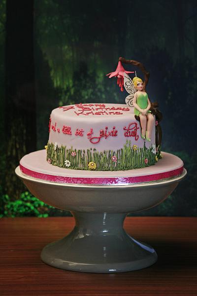 Tinkerbell - Cake by ClareHarrison