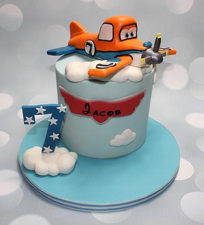 Planes Themed Birthday Cake - Cake by looeze