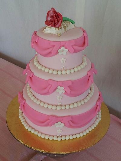 Sleeping Beauty Cake - Cake by Vanessa Perez