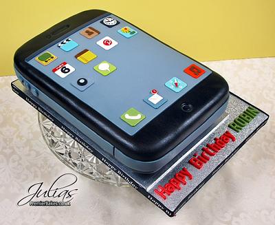 iPhone Cake - Cake by Premierbakes (Julia)