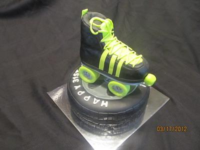 cars and skates - Cake by kimma
