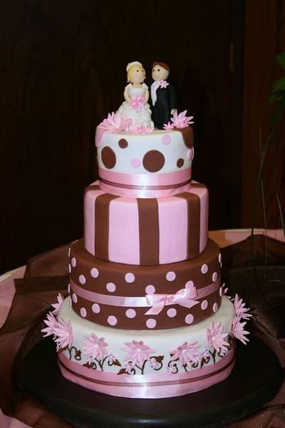 Fun Wedding Cake - Cake by Misty