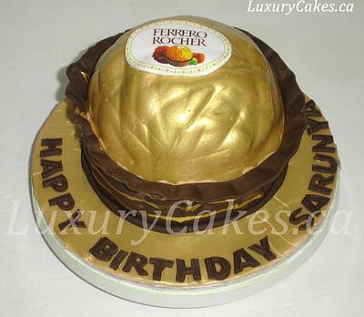 Ferrero Rocher Cake - Cake by Sobi Thiru