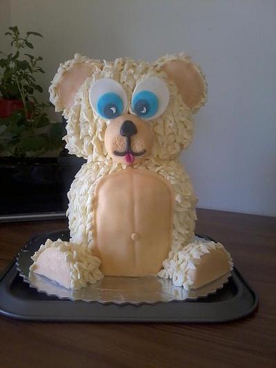 3D Teddy - Cake by Lior's Cake Designs