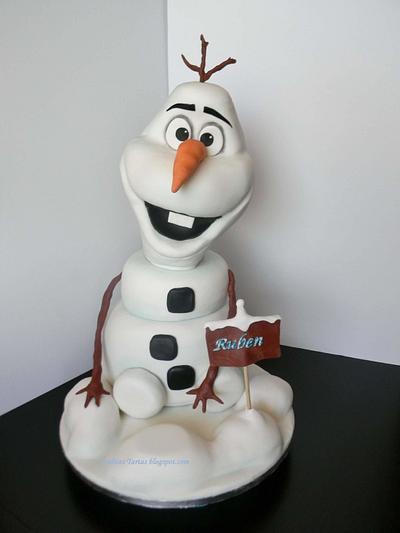 Olaf cake - Cake by Carol