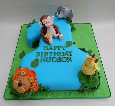 Jungle number one - Cake by Emma Lake - Cut The Cake Kitchen
