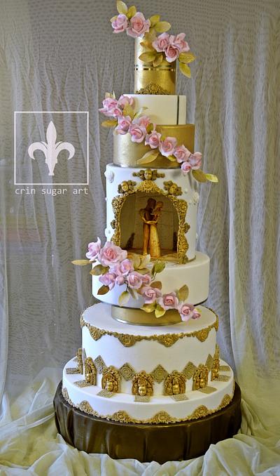 NEW  WEDDING CAKE crin.sugarart - Cake by Crin sugarart