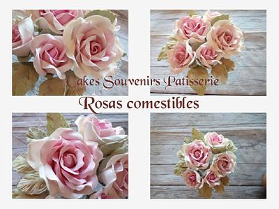  Bouquets of roses - Cake by Claudia Smichowski