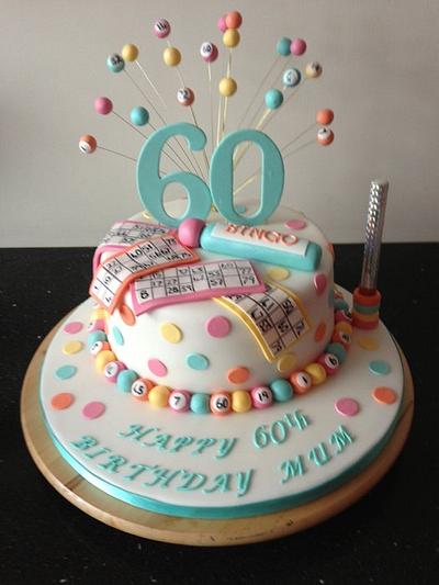 Bingo cake  - Cake by Donnajanecakes 