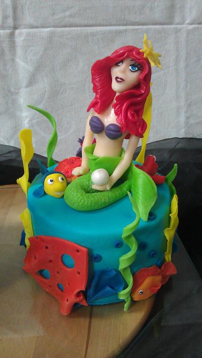 Mermaid Ariel cake - Cake by Satir