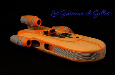 May the 4th Star War collaboration, Landspeeder - Cake by Gil