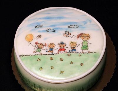 Playschool 	 - Cake by Anka