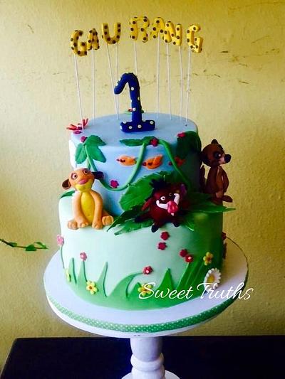 Lion King - Cake by Debjani Mishra