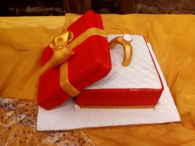 Ring Box Cake - Cake by Ko Cakes