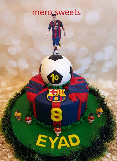 Fcb cake - Cake by Meroosweets