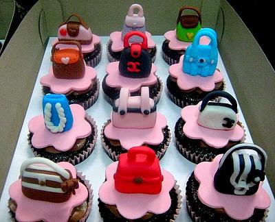 Bag Collection cupcake - Cake by susana reyes