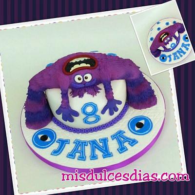monster university - Cake by ROCIO ( Mis dulces dias )