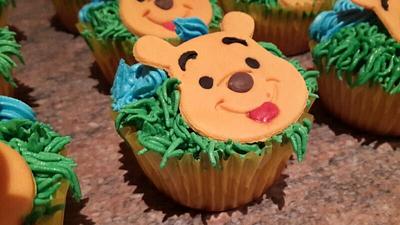 Winnie The Pooh Cupcakes - Cake by Chantal 