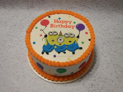 It's A Minion Birthday!  - Cake by Michelle