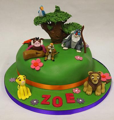 Lion King Cake! - Cake by bathcakecompany
