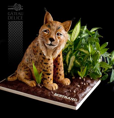 Lynx - Cake by Marie-Josée 