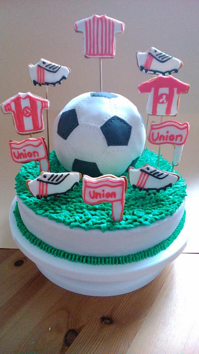 Fussballtorte  - Cake by sandrala81