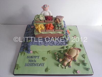 Greengrocer Cake  - Cake by Littlecakey