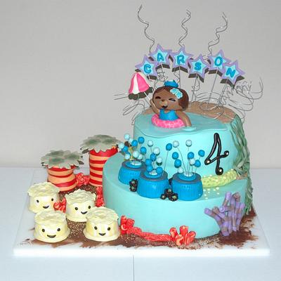 4th Birthday with the Octonauts - Cake by Jill Brown